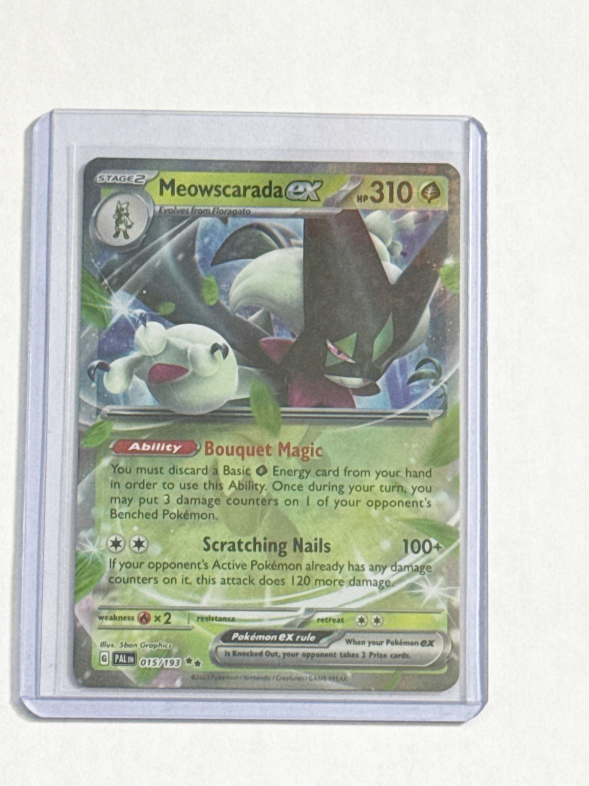 Meowscarada EX Paldea Evolved!