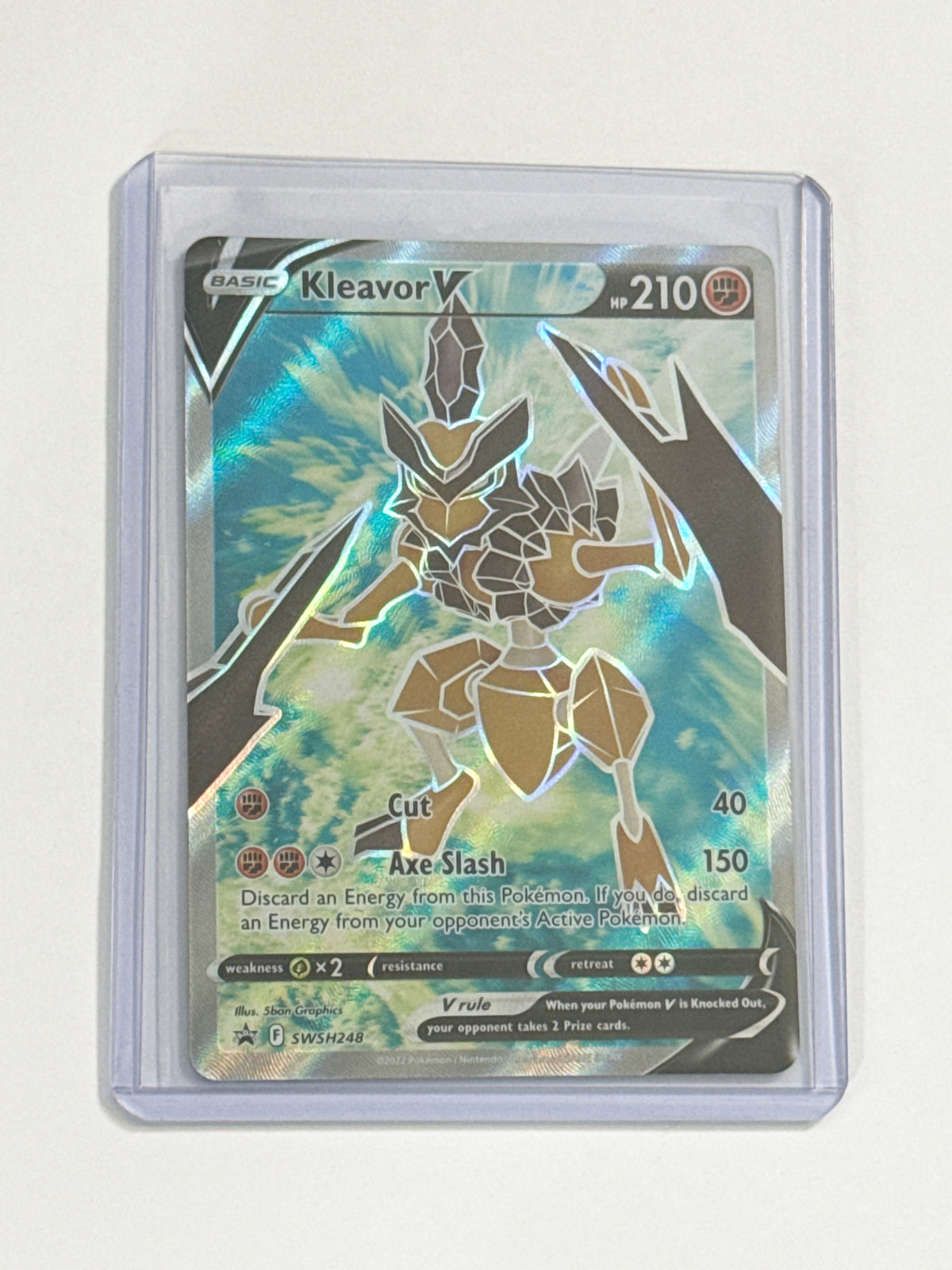 Kleavor V Full Art Sword and Shield Promo!