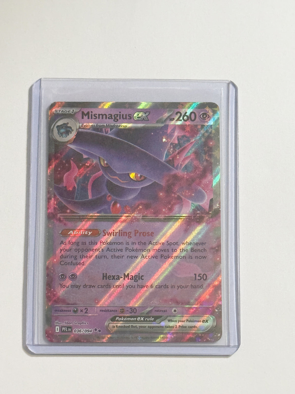 Mismagius EX Phantasmal Flames!