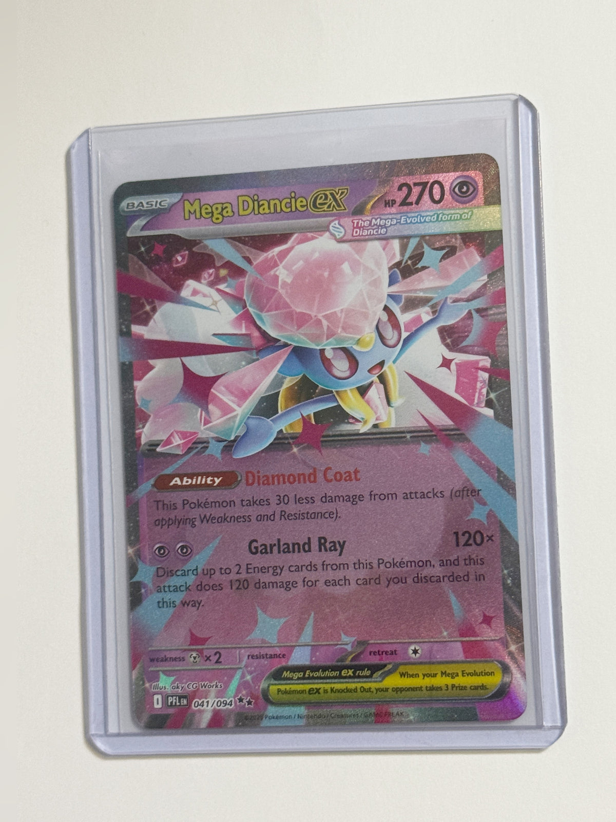 Mega Diancie EX Phantasmal Flames!