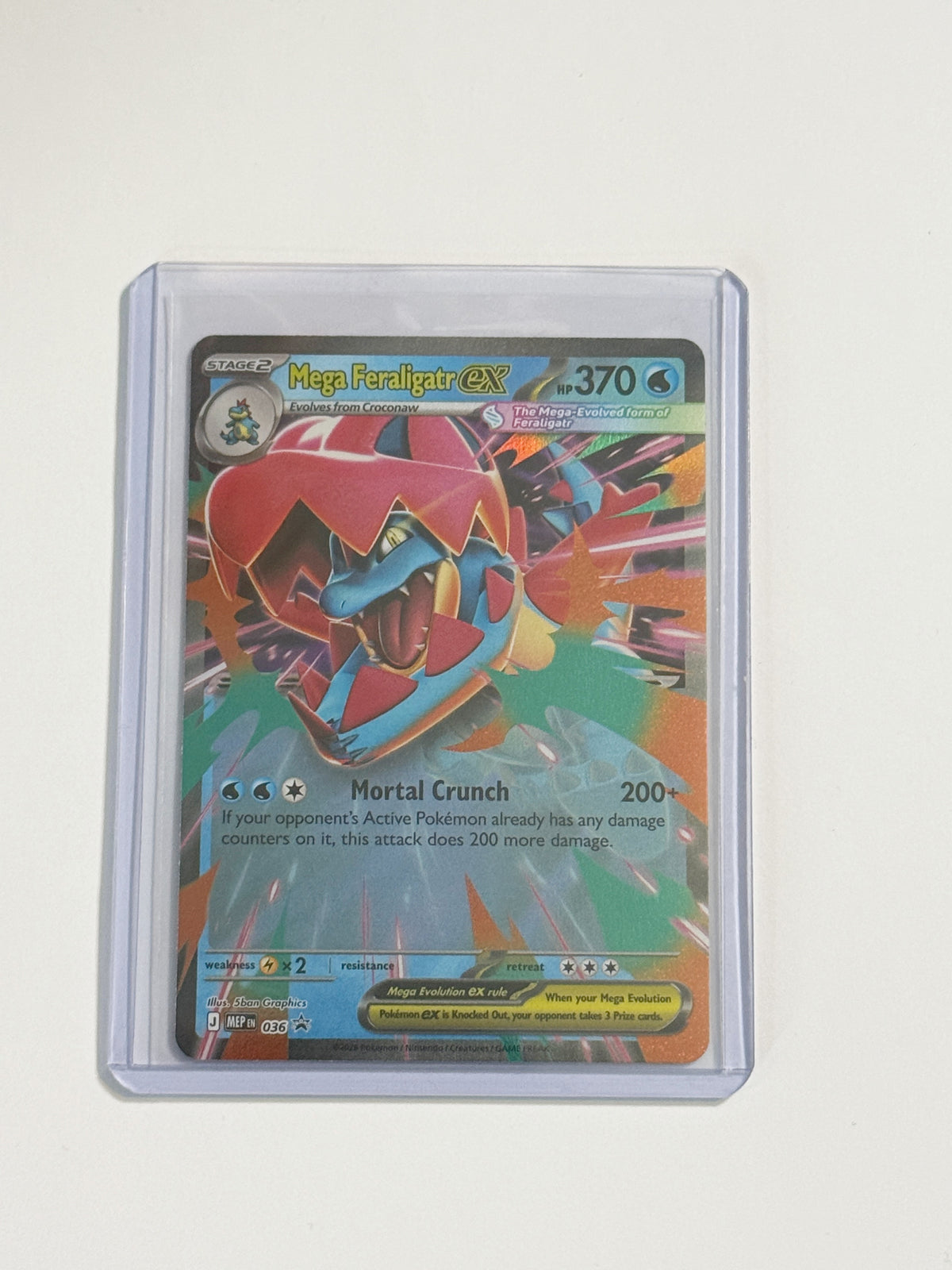 Mega Feraligatr EX Mega Evolutions Promo!