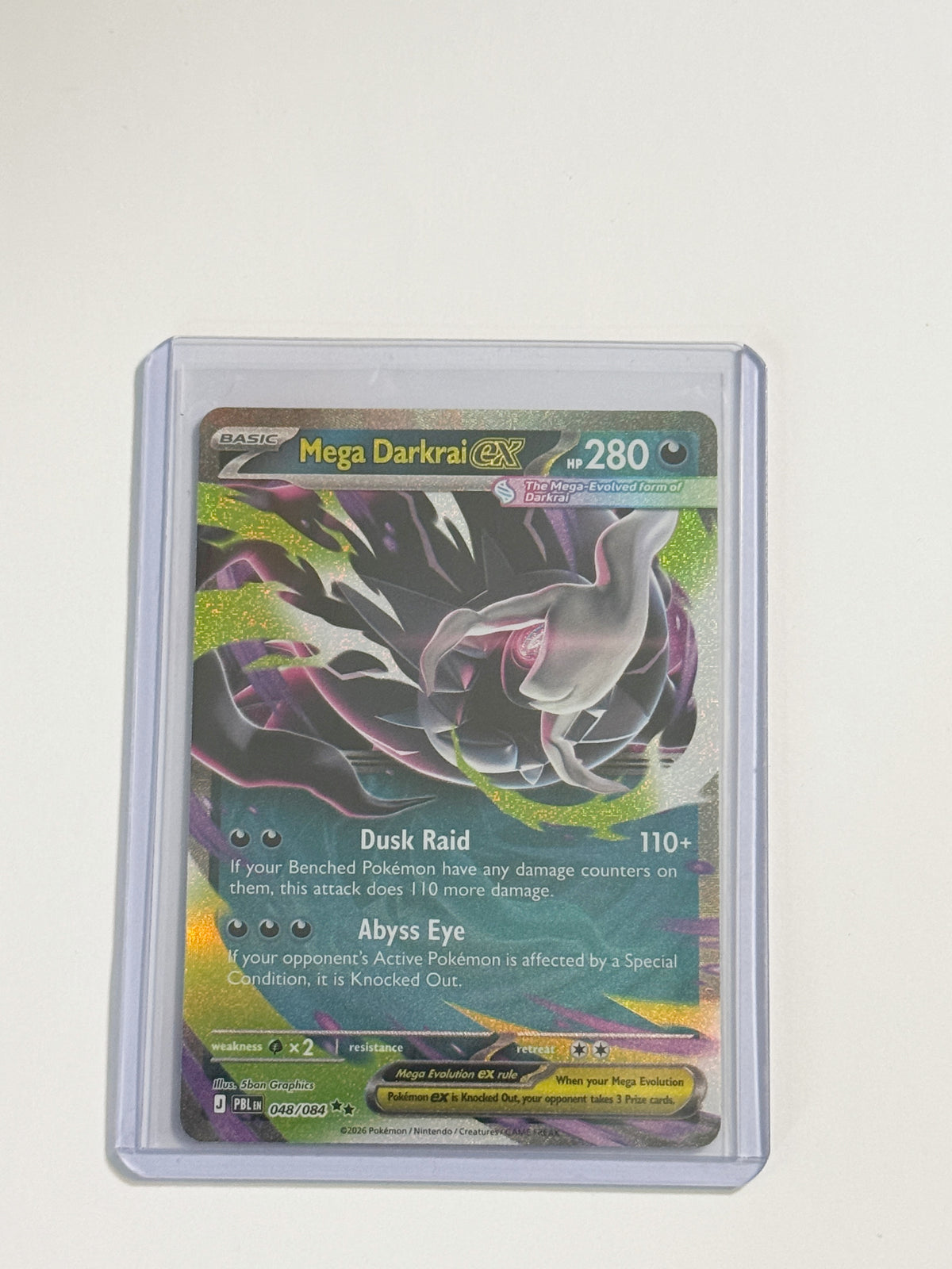 Mega Darkrai EX Pitch Black!