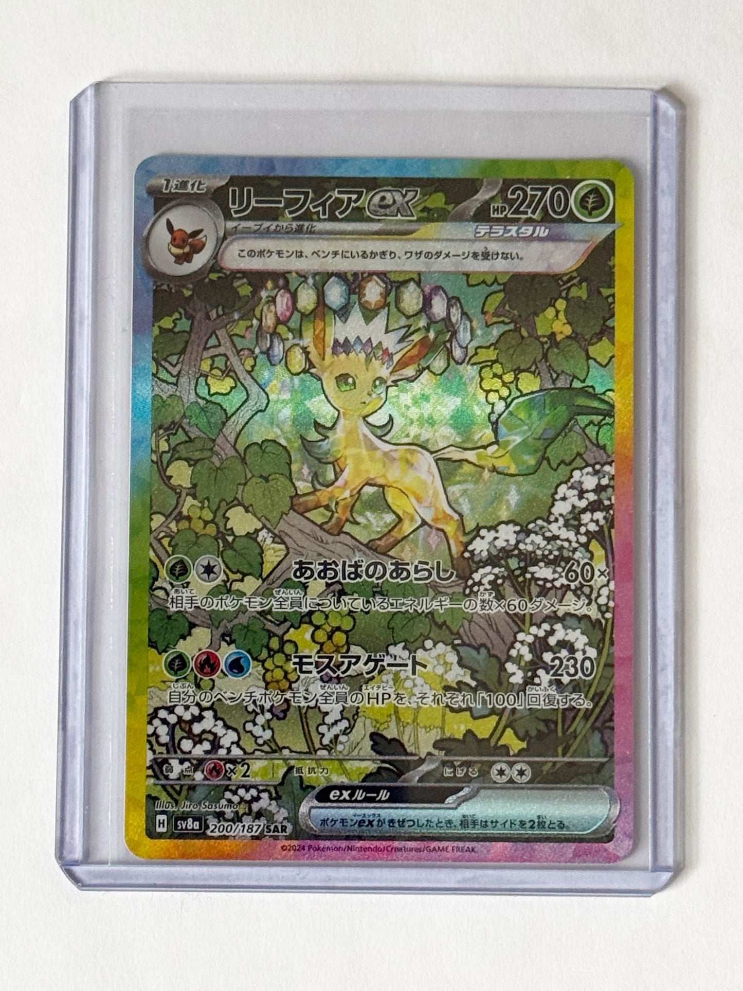Leafeon ex Terastal Fest ex!