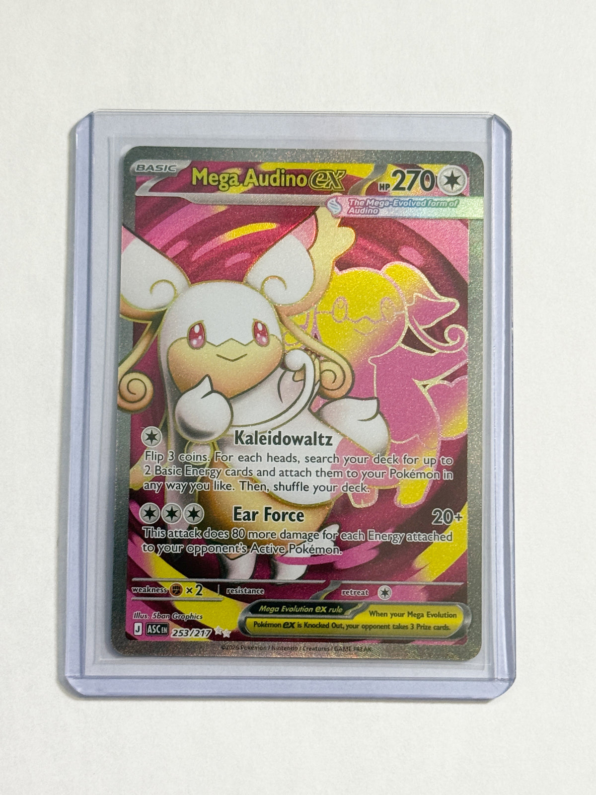 Mega Audino EX! Ascended Heroes!