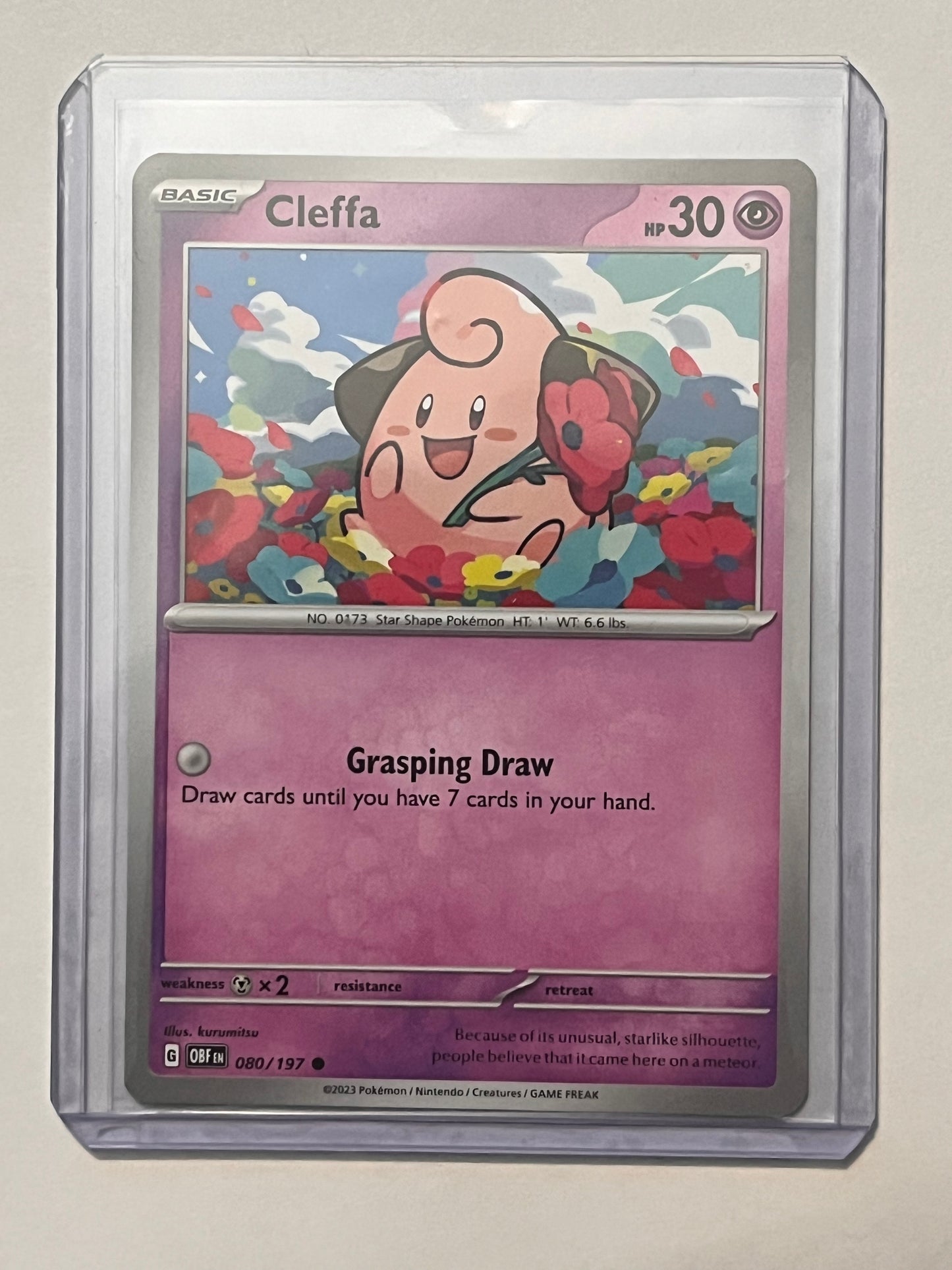 Cleffa Obsidian Flames!