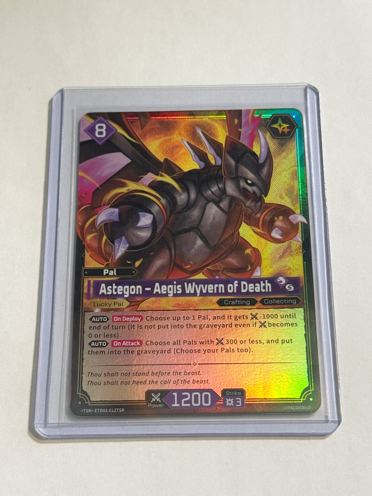 Astegon Aegis Wyvern of Death (TSR) Dawn of Palpagos!