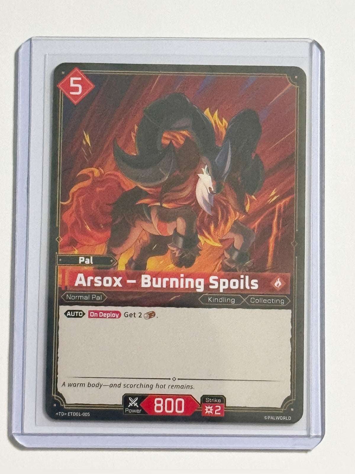 Arsox Burning Spoils Dawn of Palpagos!