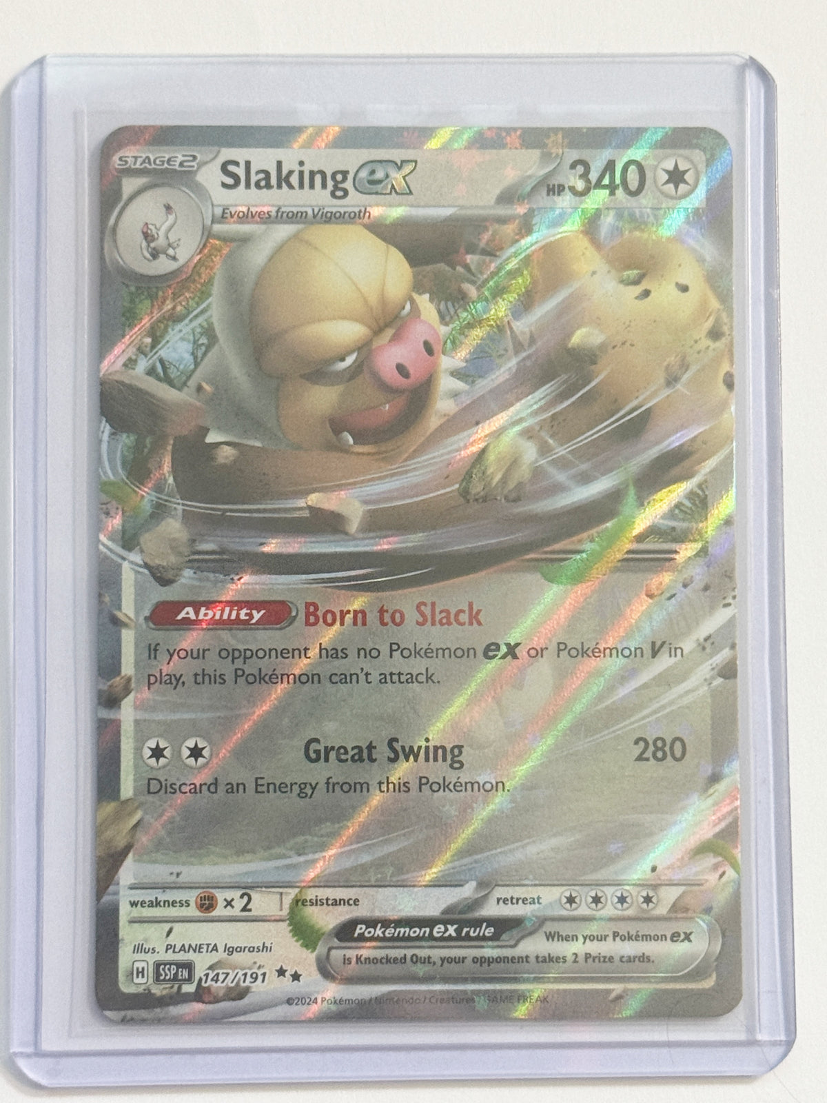 Slaking EX Surging Sparks!