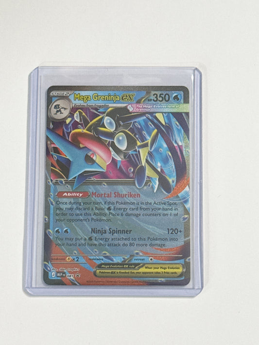 Mega Greninja EX Mega Evolution Promo!