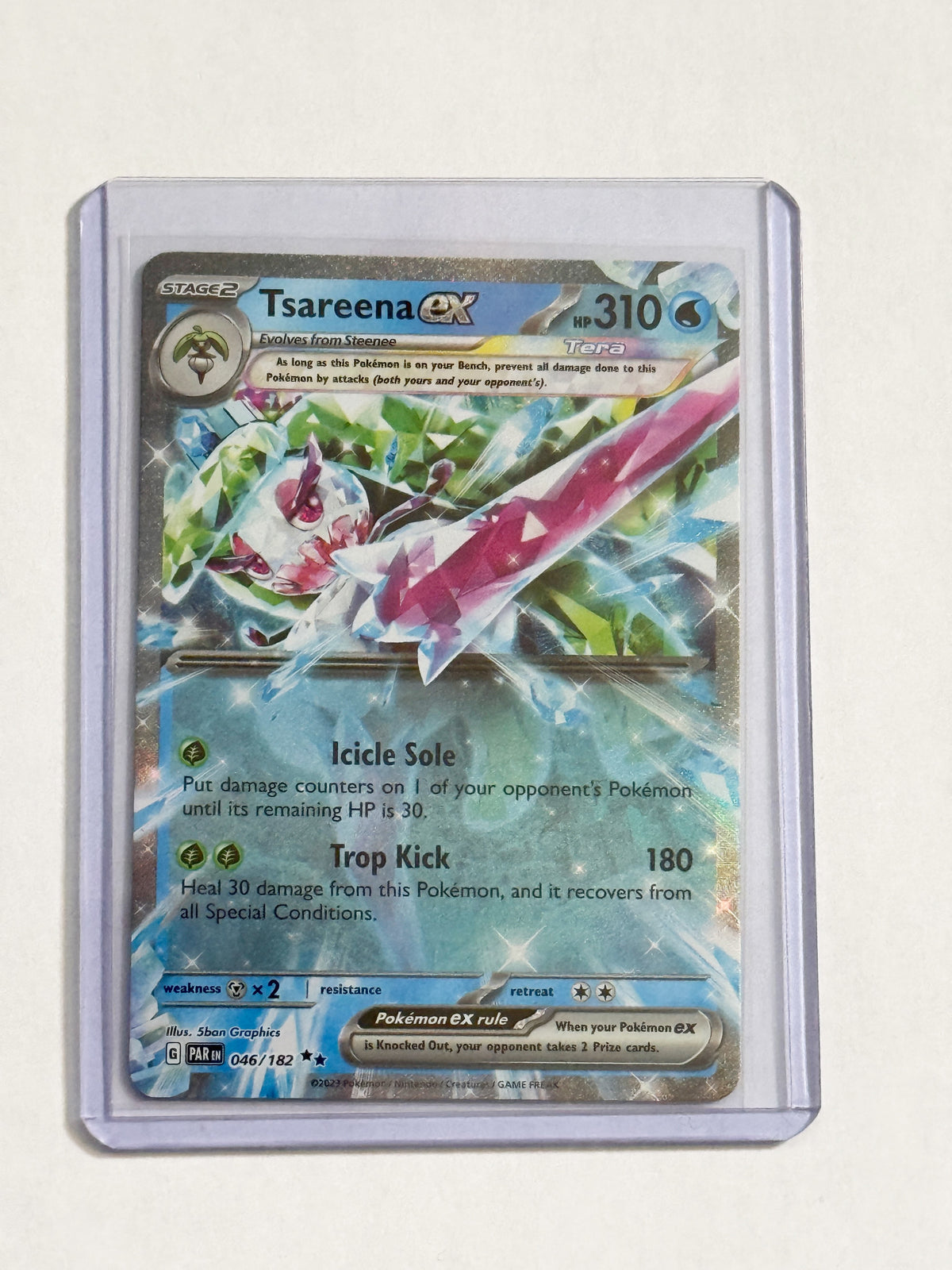 Tsareena EX Paradox Rift!