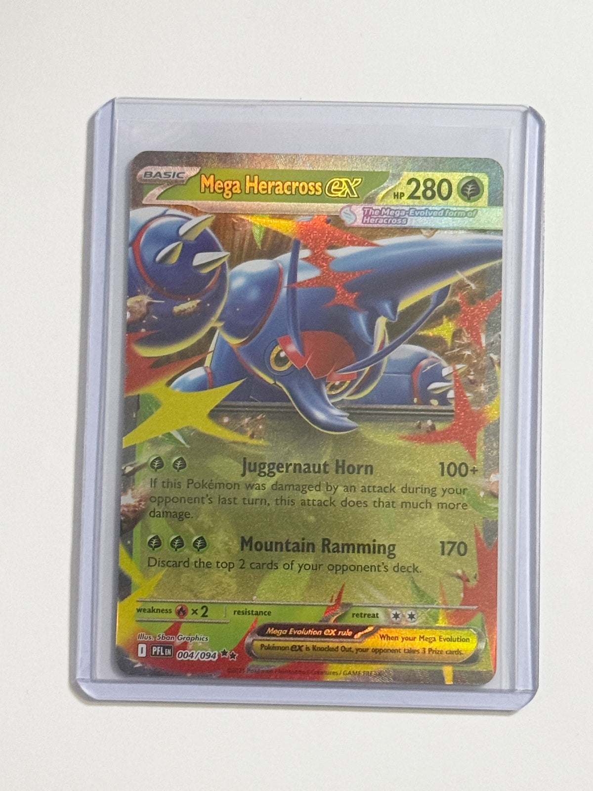 Mega Heracross EX Phantasmal Flames!