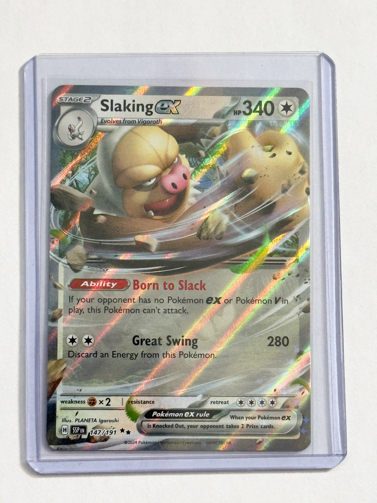 Slowking EX Surging Sparks!
