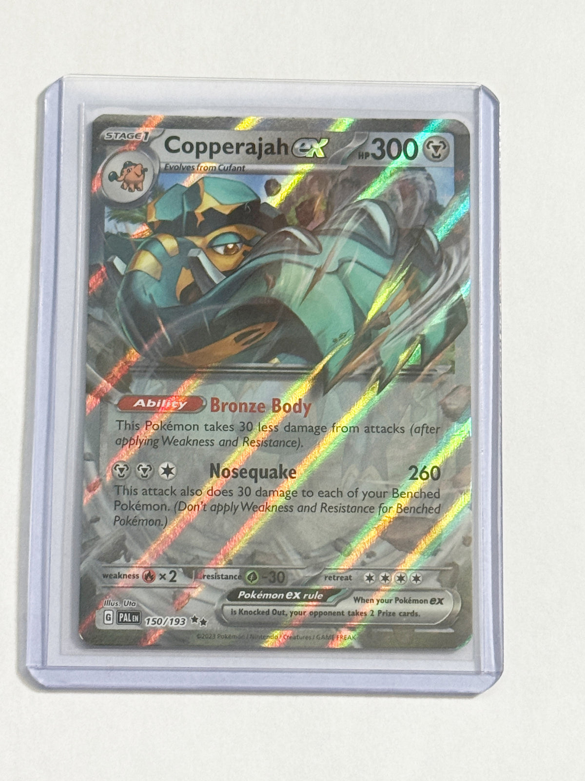 Copperajah EX Paldea Evolved!