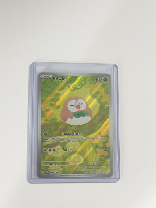 Rowlet Illustration Rare Perfect Order!