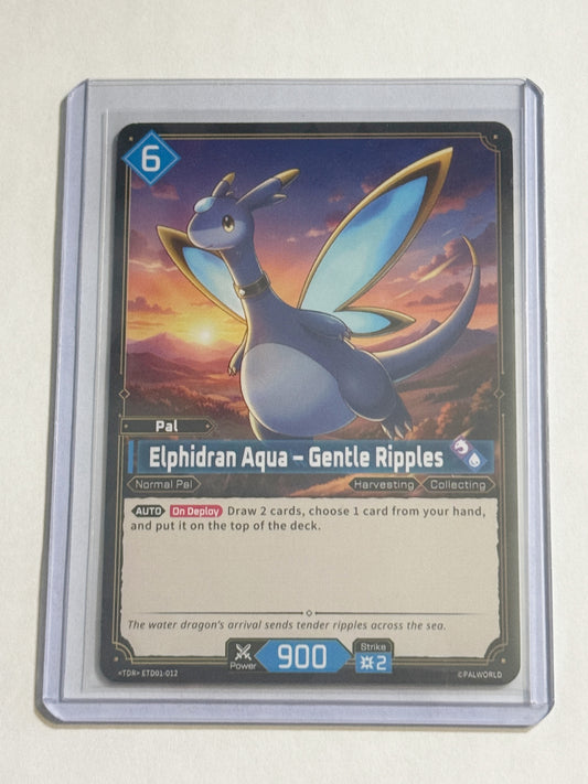 Elphidran Aqua Gentle Ripples Dawn of Palpagos!