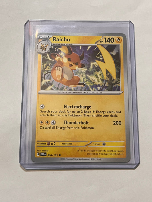 Raichu Paldea Evolved!