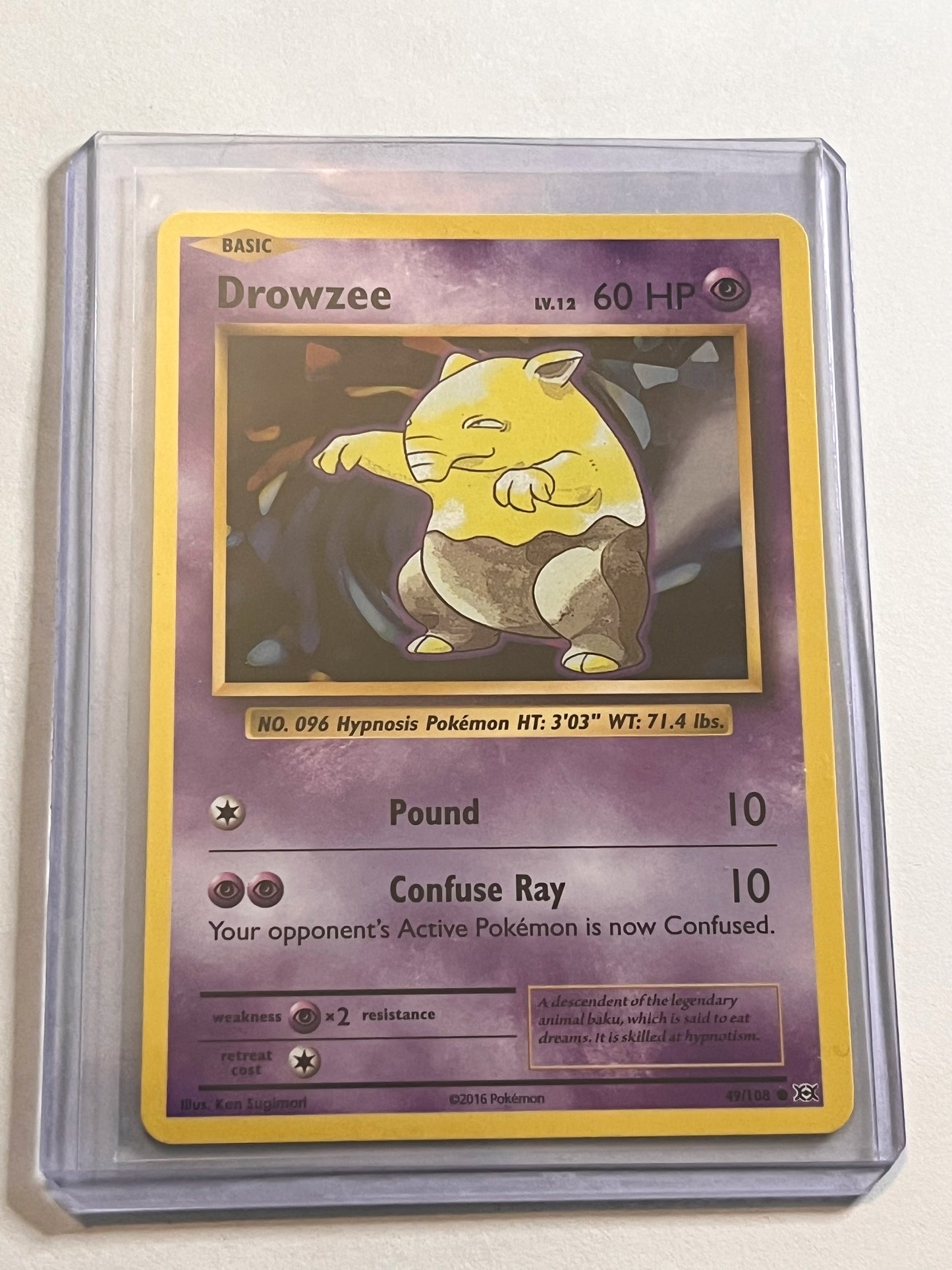 Drowzee XY Evolutions!