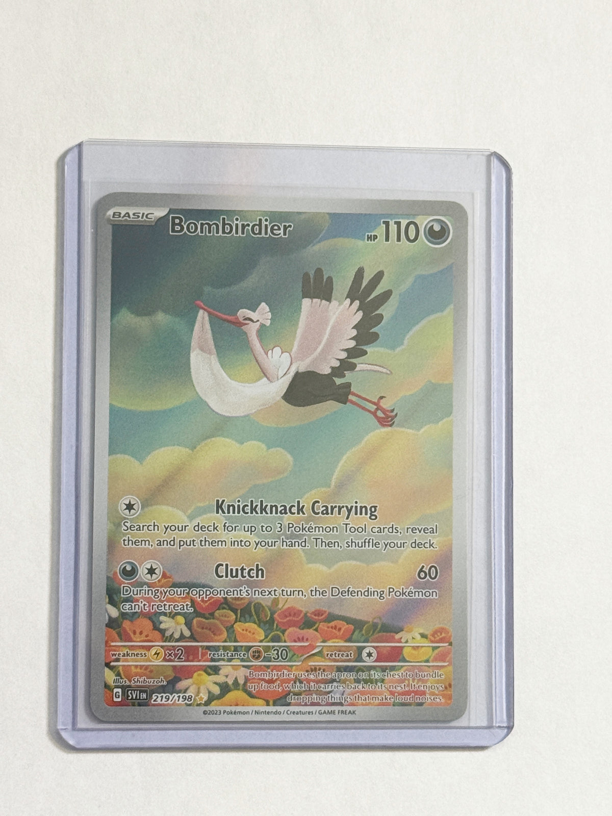 Bombirdier Full Art Scarlet & Violet Base set!