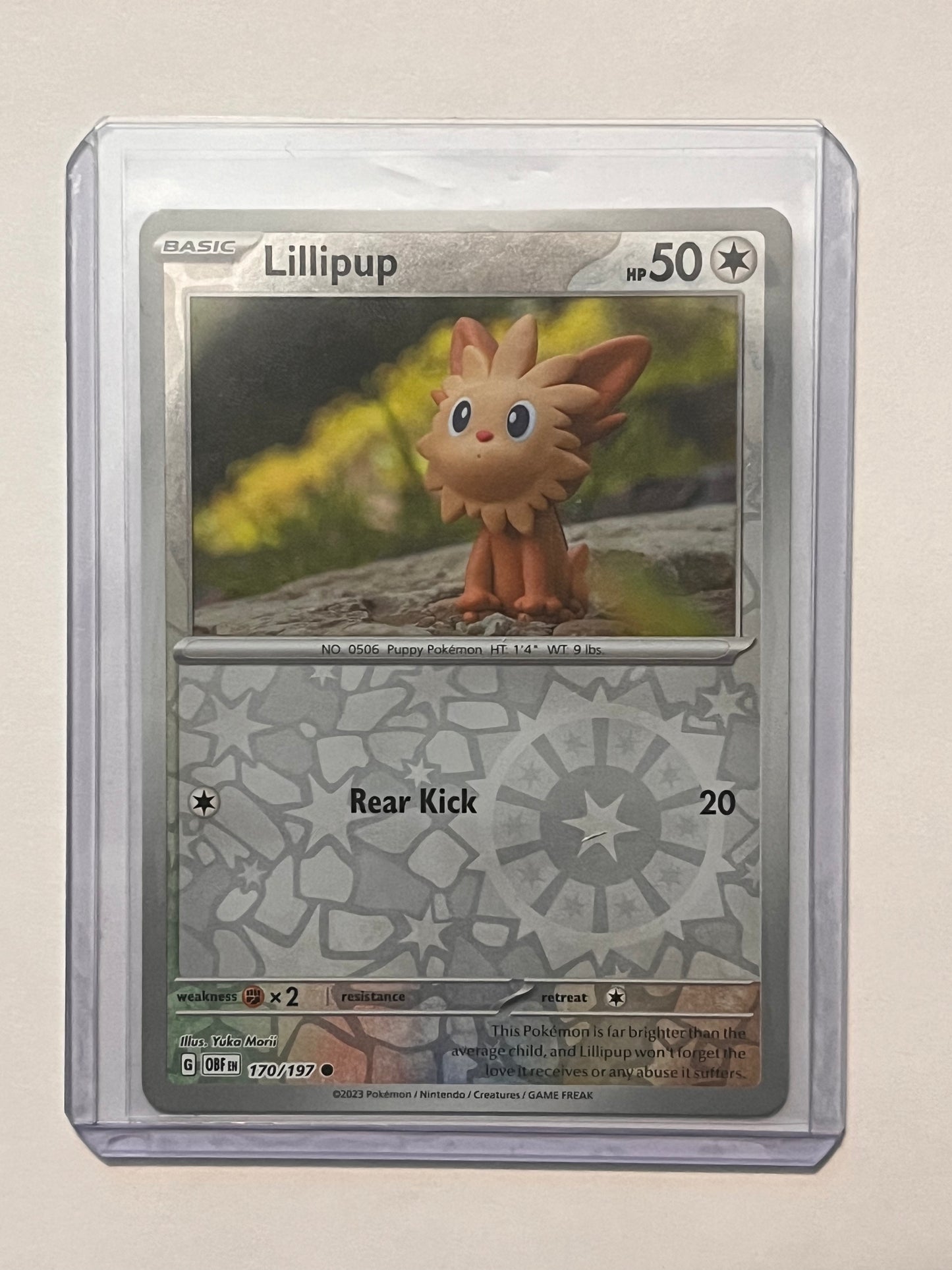 Lillipup Obsidian Flames!