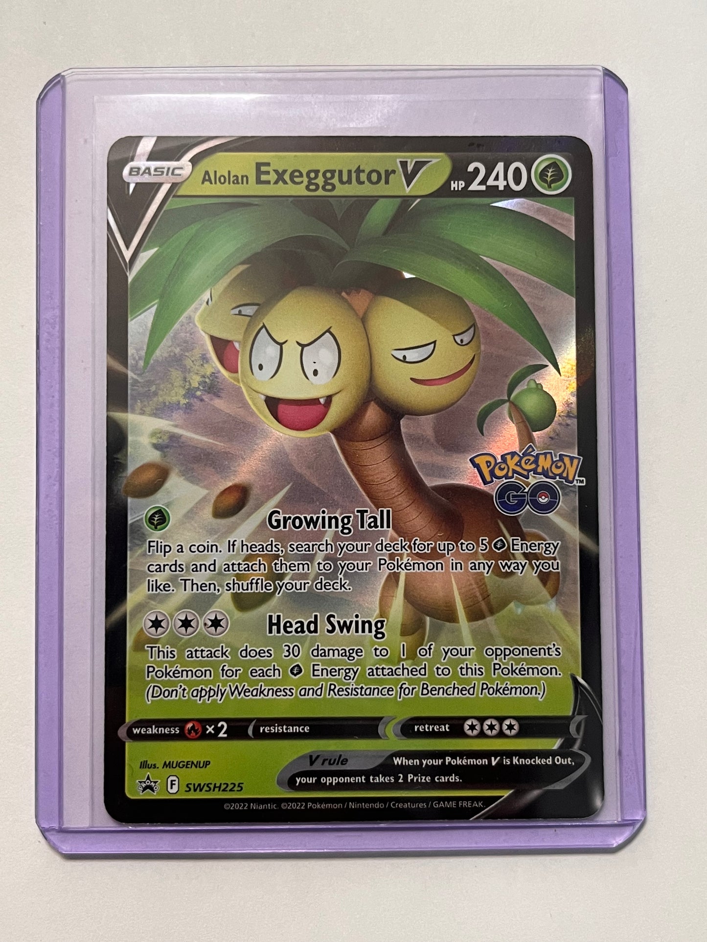 Alolan Exeggutor V Promo Pogo!