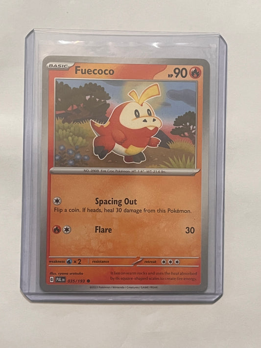 Fuecoco Paldea Evolved!