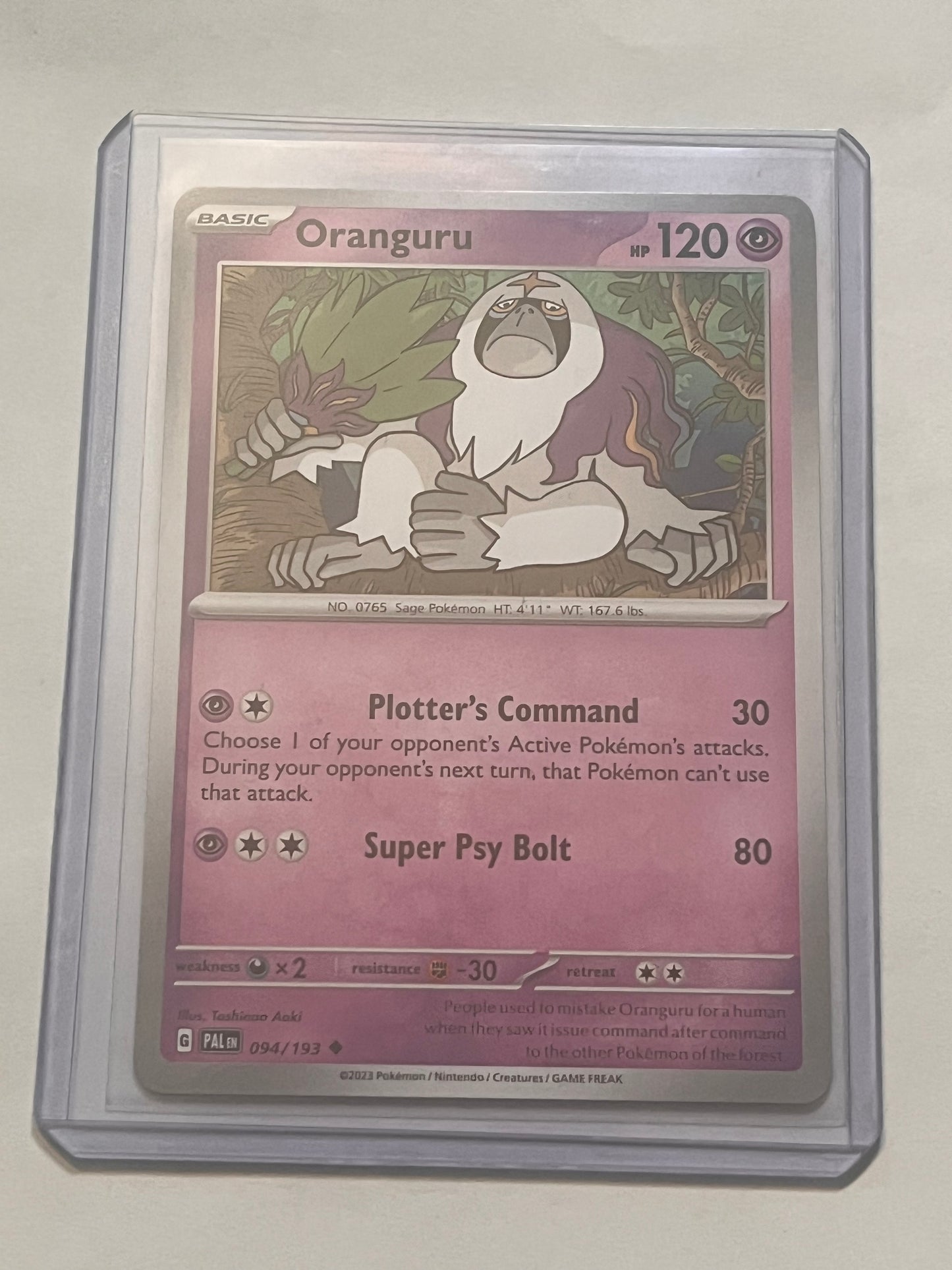 Oranguru Paldea Evolved!