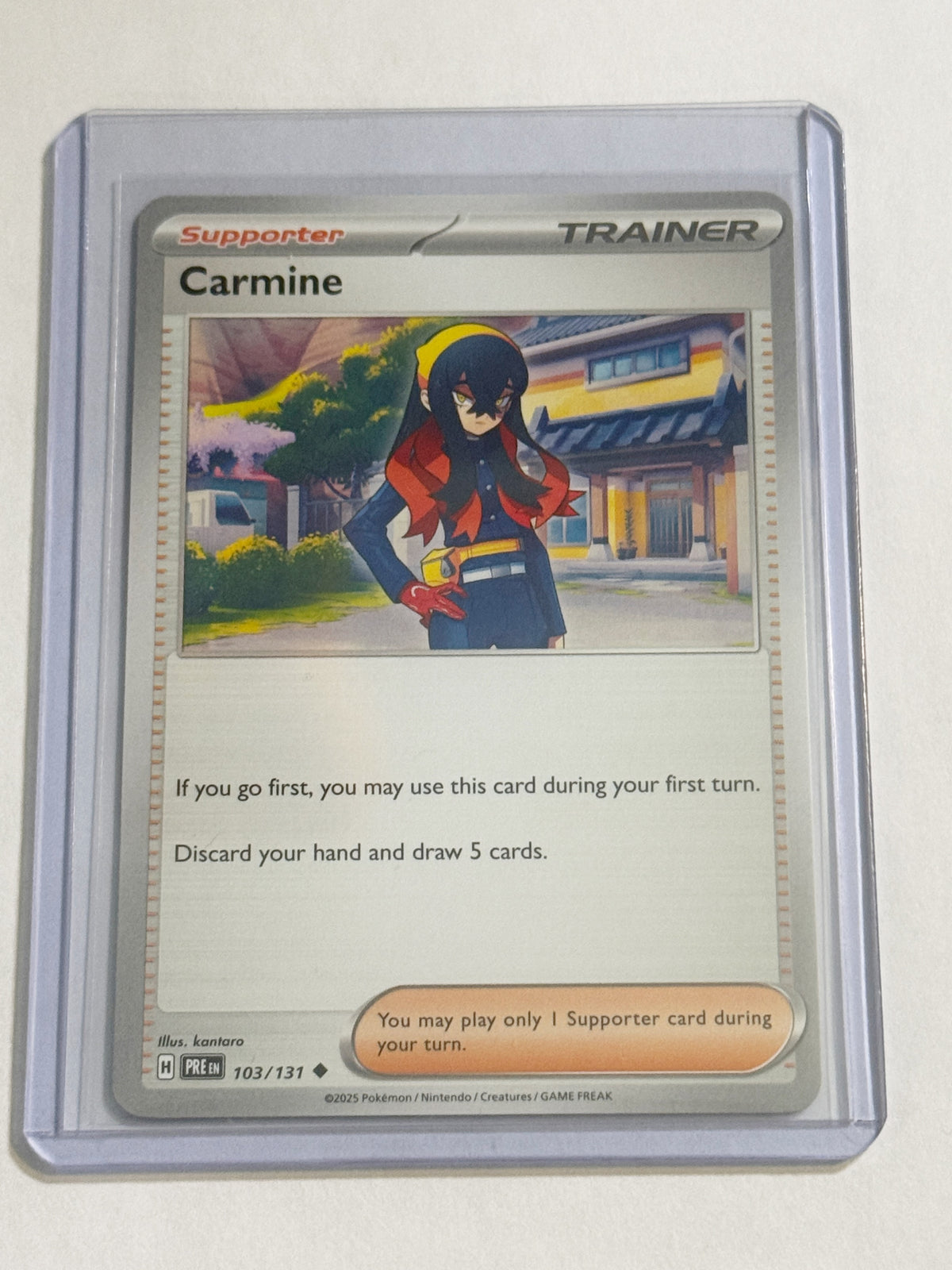 Carmine Prismatic Evolutions!