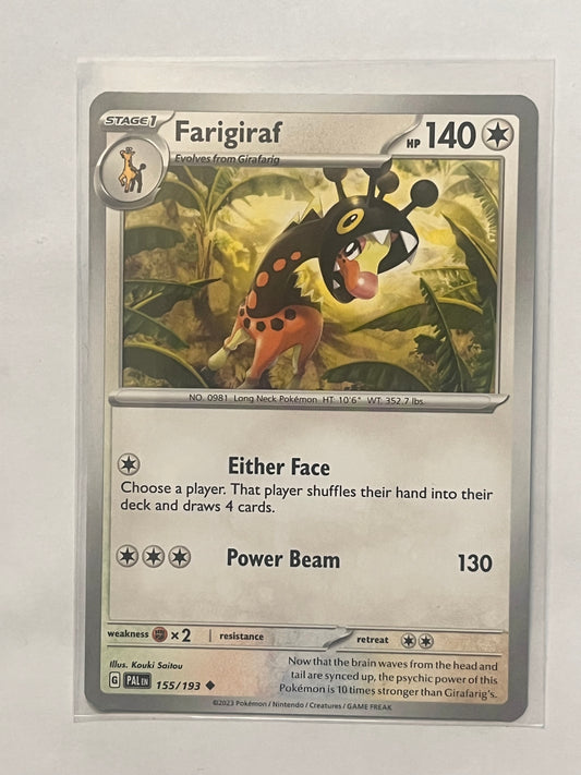 Farigiraf Paldea Evolved!