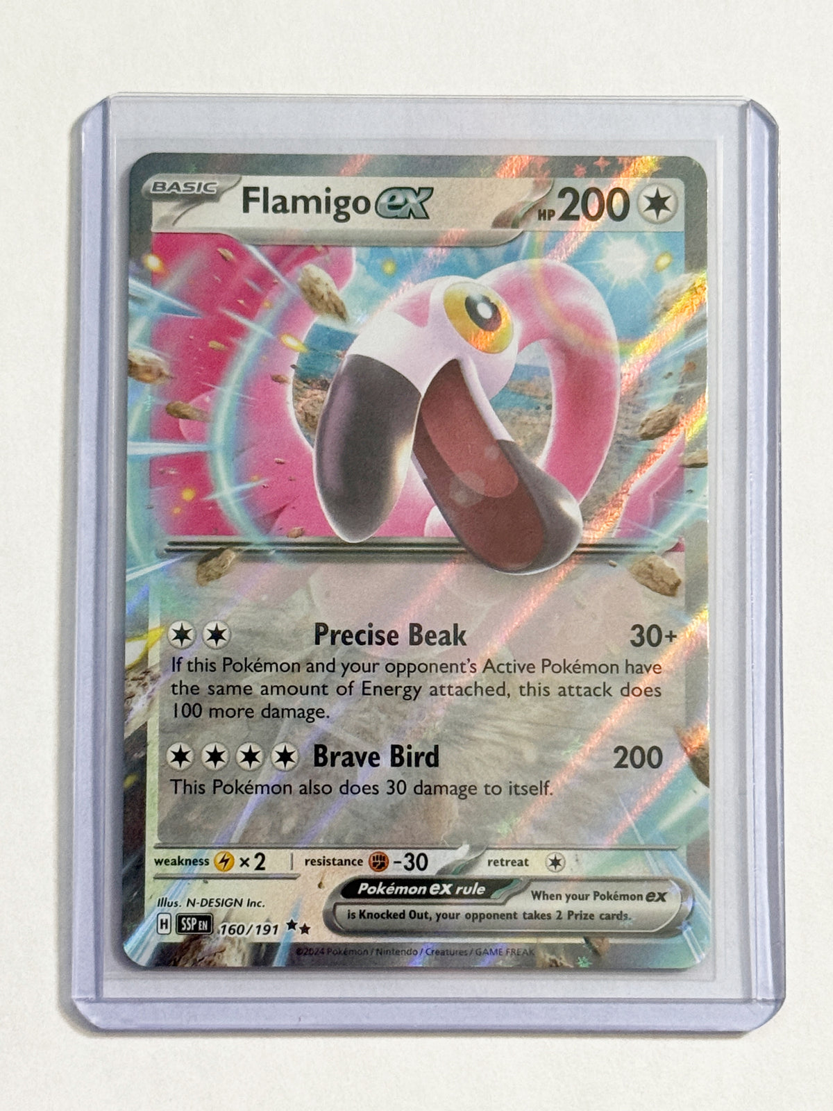 Flamigo EX Surging Sparks!