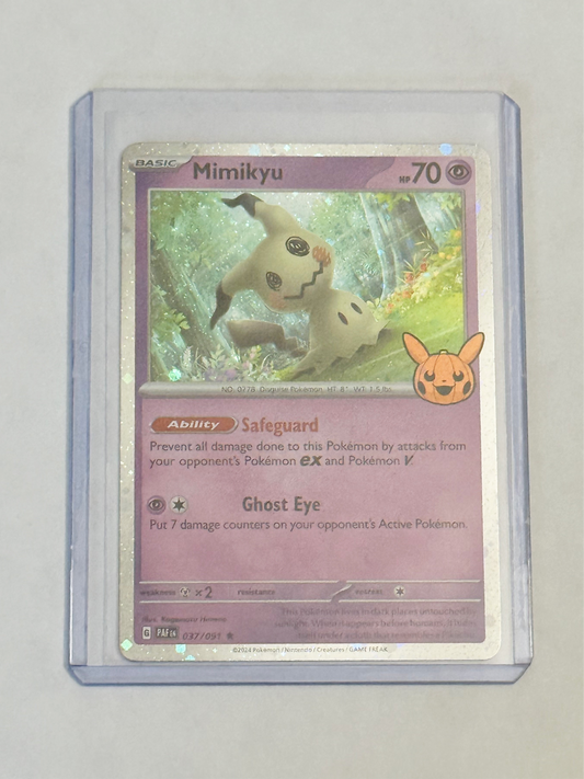 Mimikyu Cosmos Holo Trick or Trade 2024!🎃