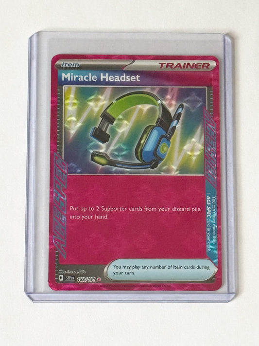 Miracle Headset Surging Sparks!