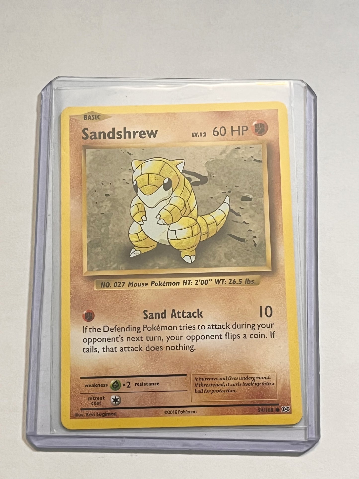 Sandshrew XY Evolutions!