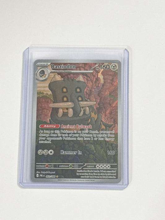 Bastiodon Illustration Rare Pitch Black!