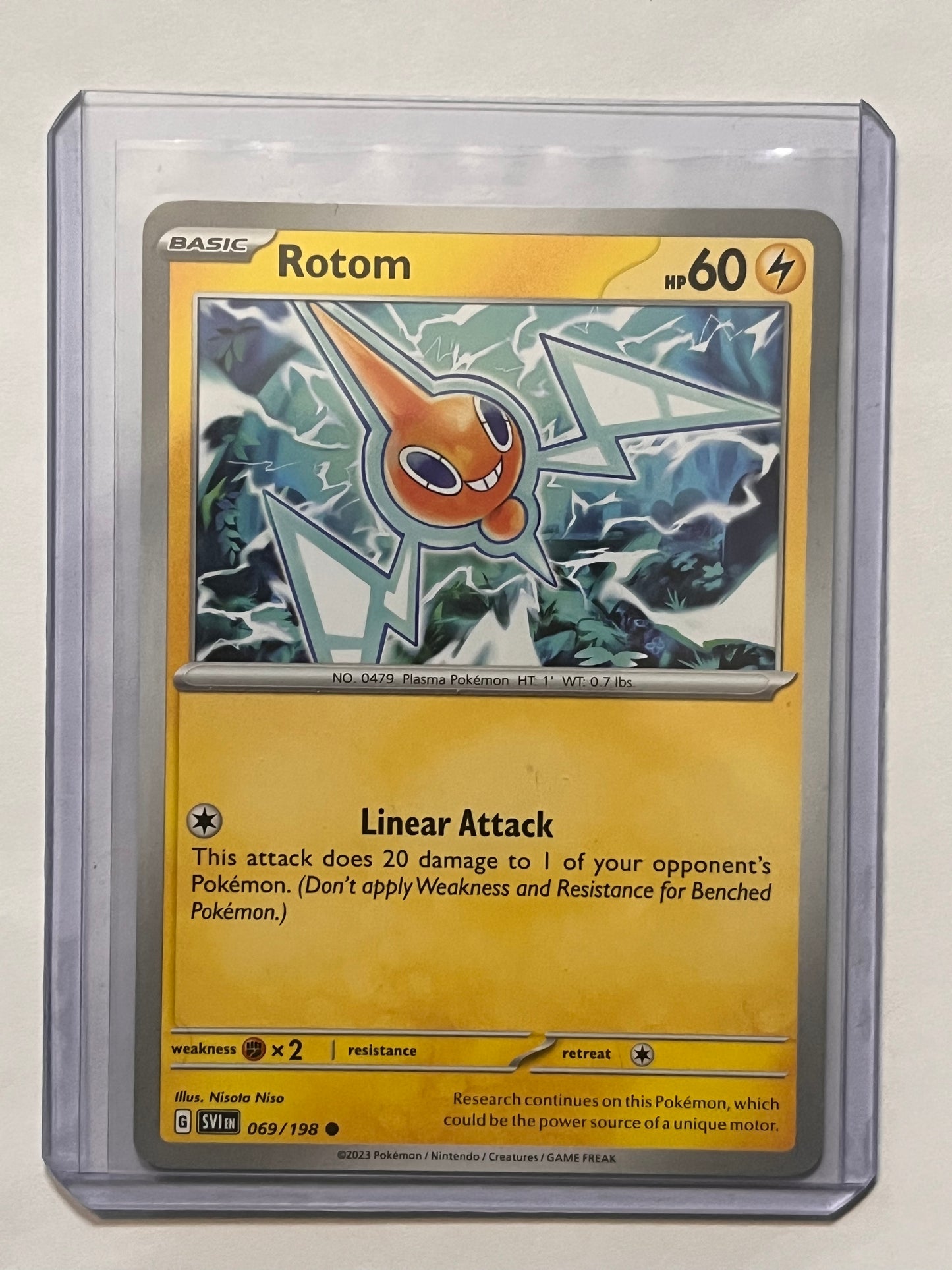 Rotom Scarlet and Violet base set!