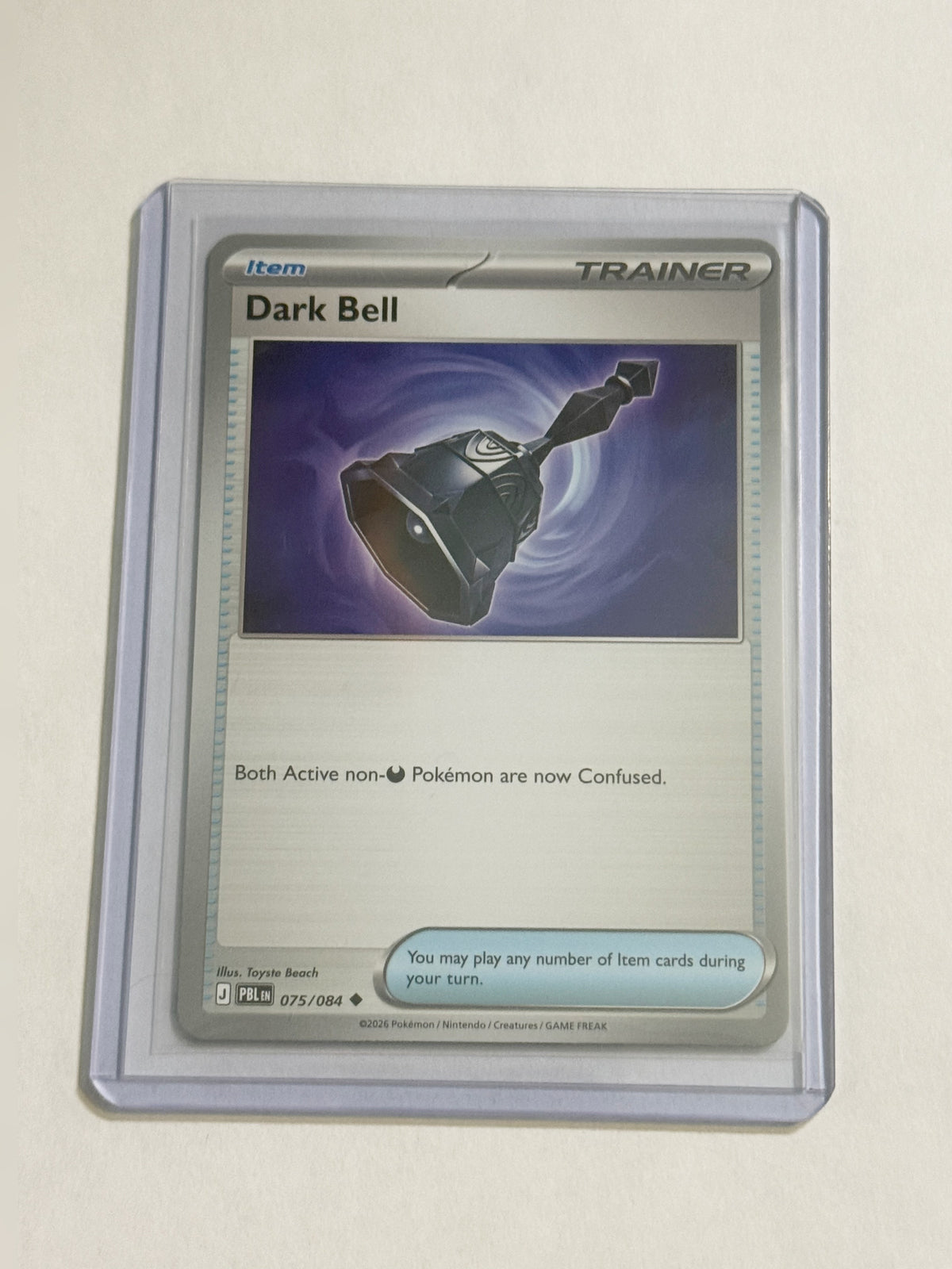Dark Bell Pitch Black!