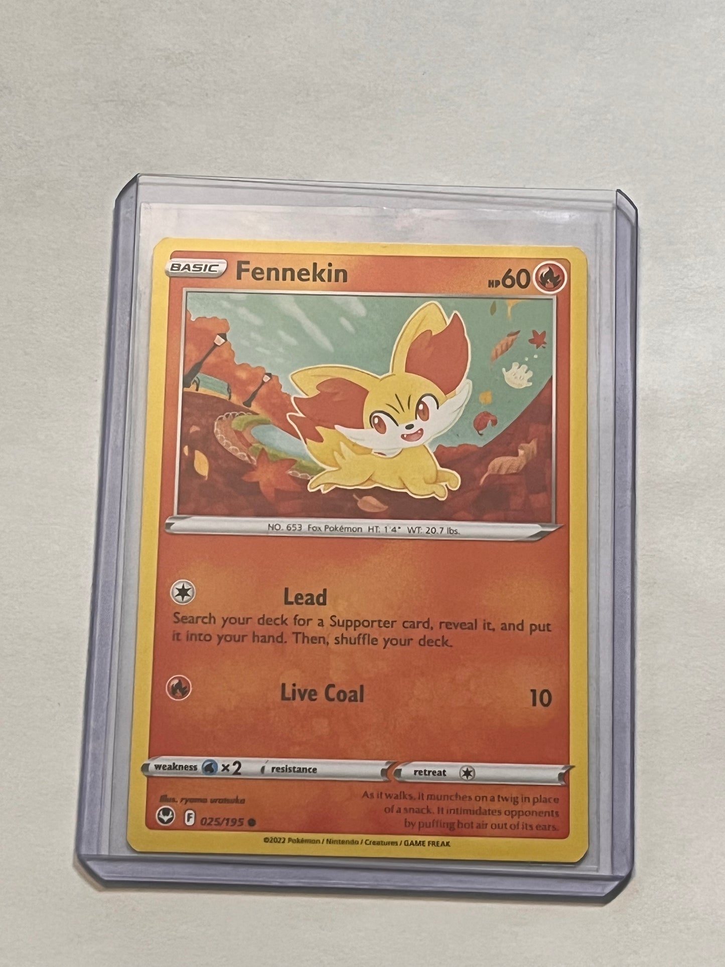 Fennekin Silver Tempest!