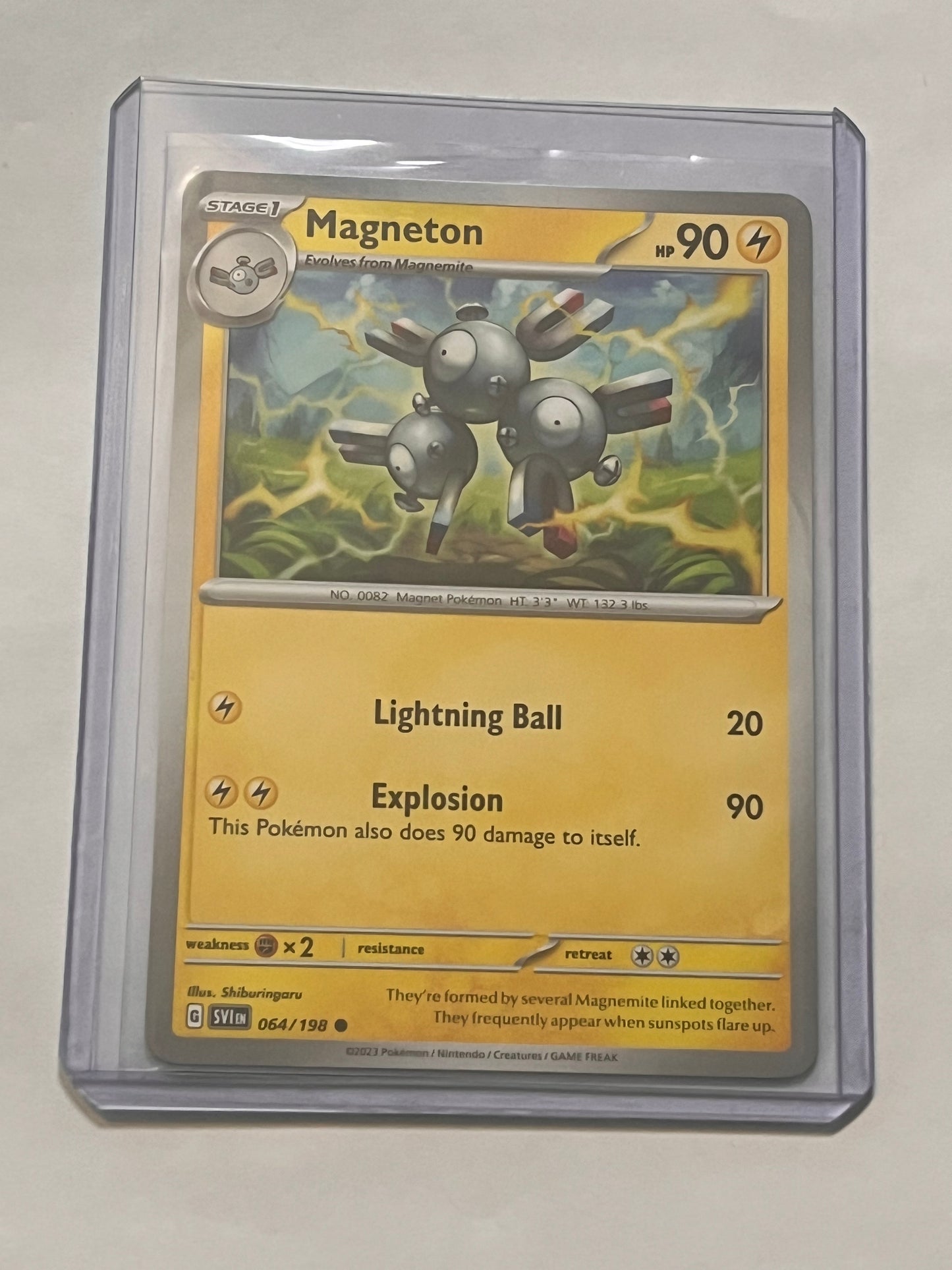 Magneton Scarlet and Violet base set!