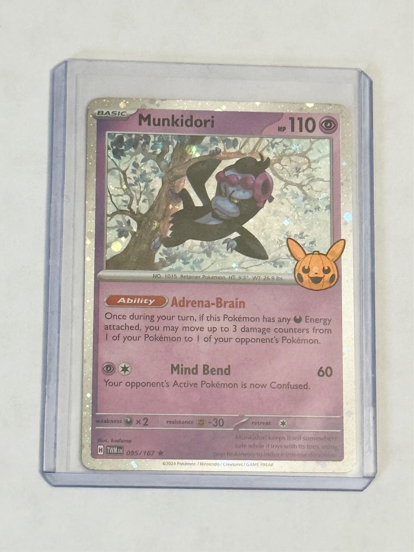 Munkidori Cosmos Holo Trick or Trade 2024!🎃