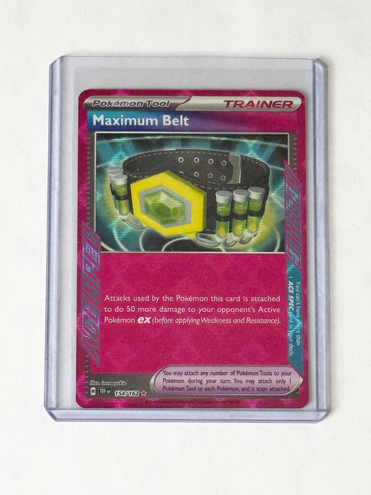 Maximum Belt Temporal Forces!