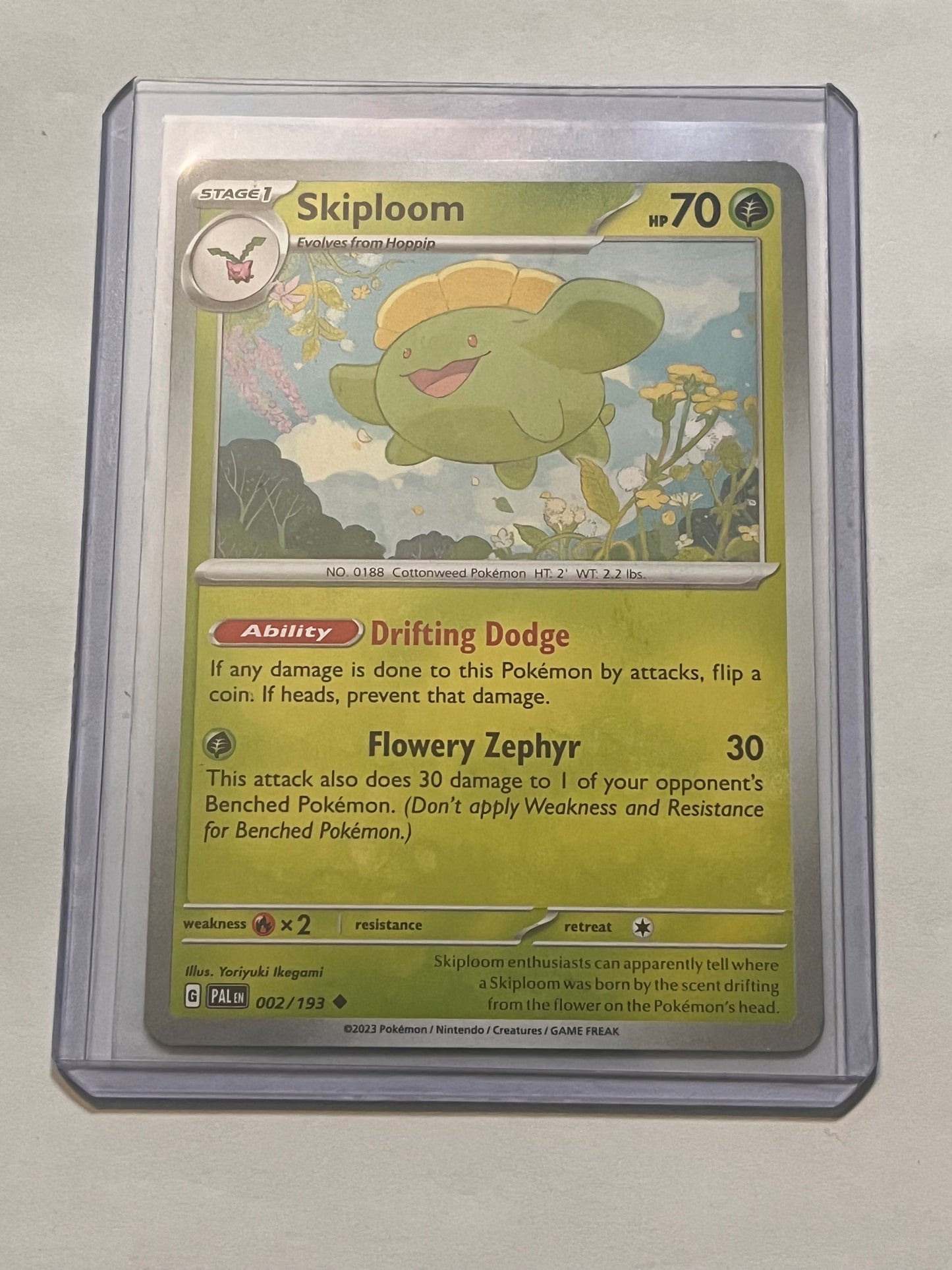 Skiploom Paldea Evolved!