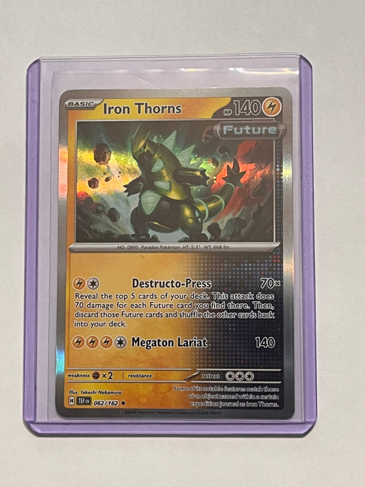 Iron Thorns Reverse Holo Temporal Forces!