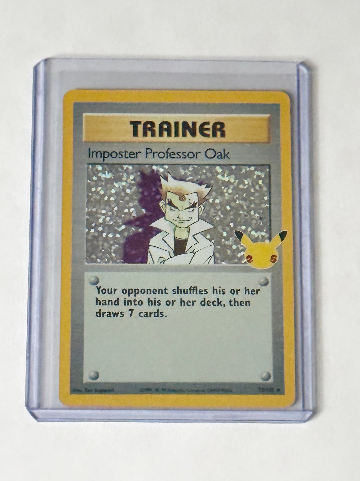 Imposter Professor Oak Celebrations!