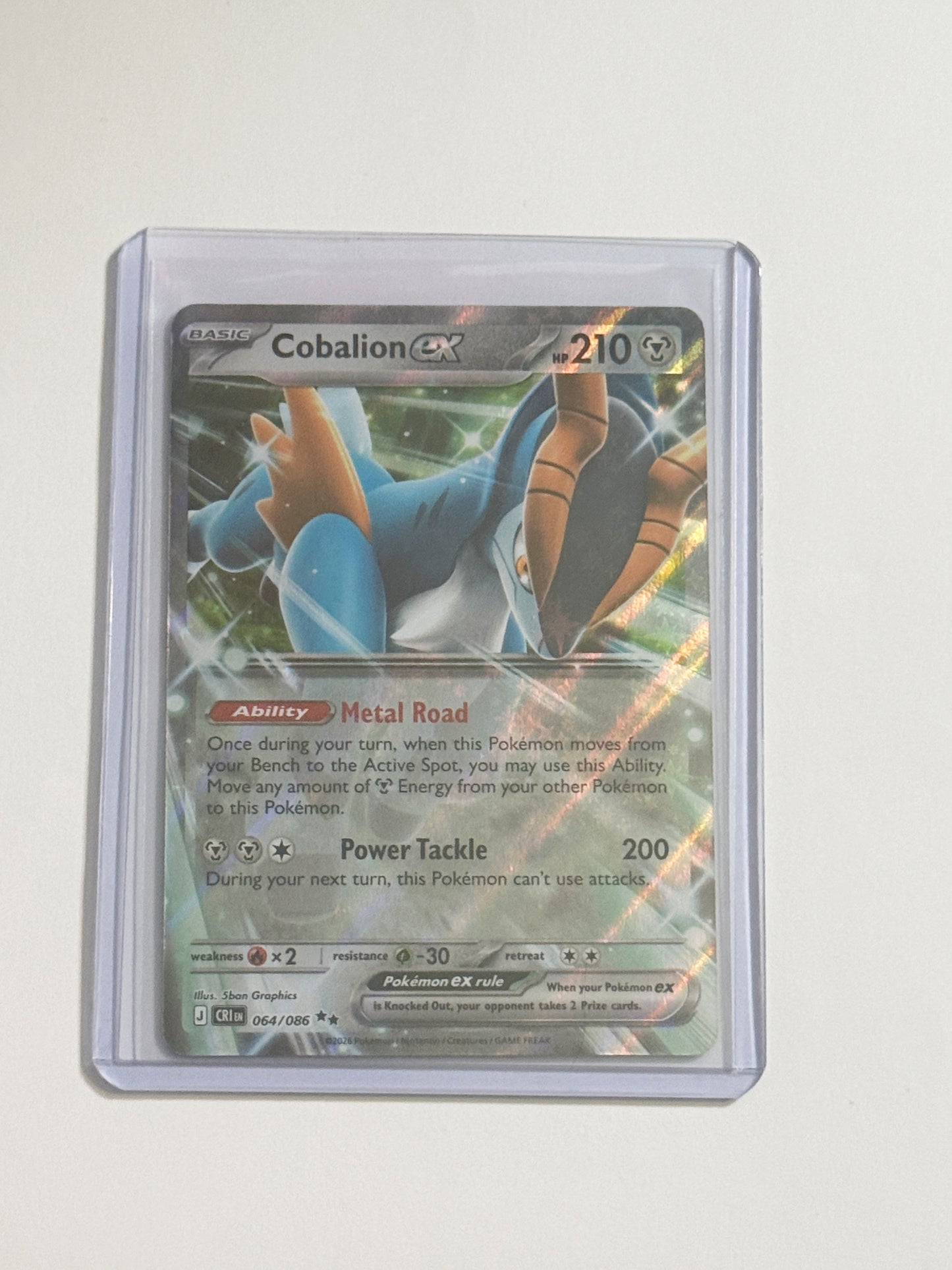 Cobalion EX Chaos Rising!