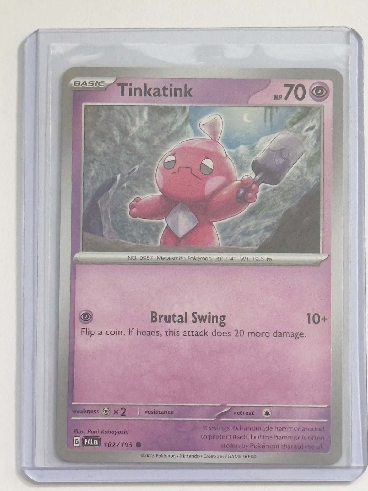 Tinkatink Paldea Evolved!