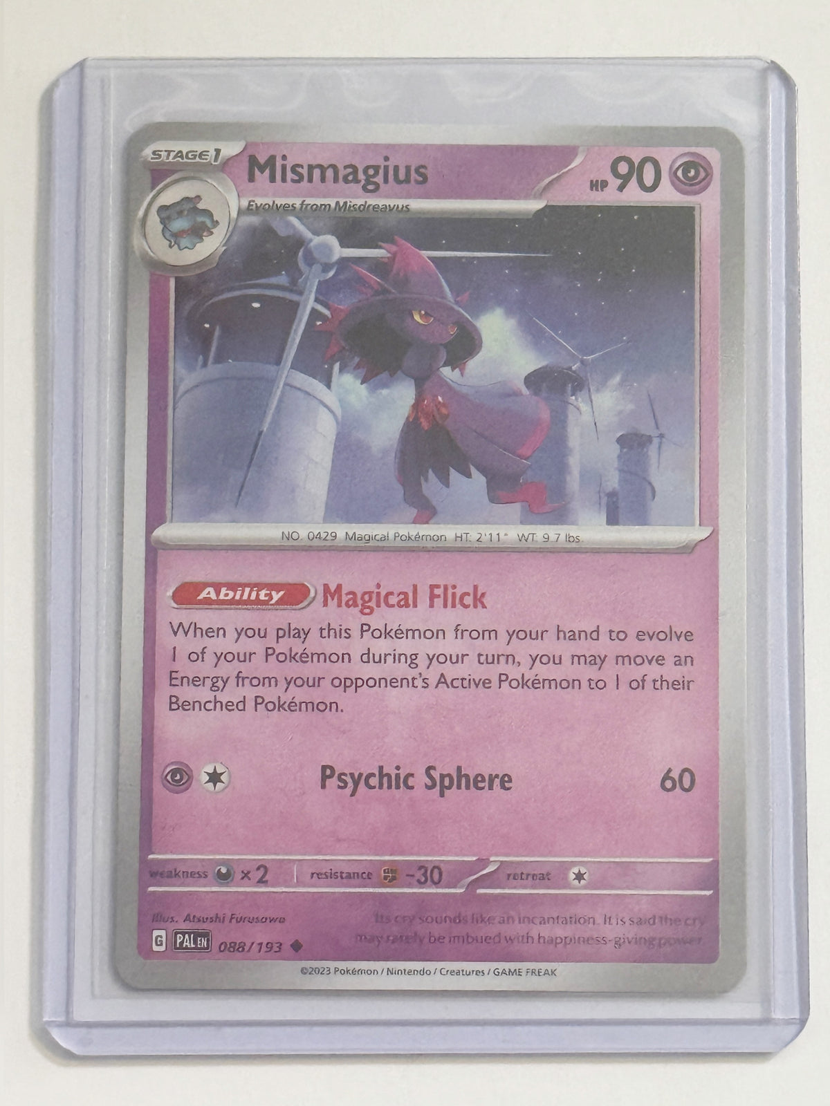 Mismagius Paldea Evolved!