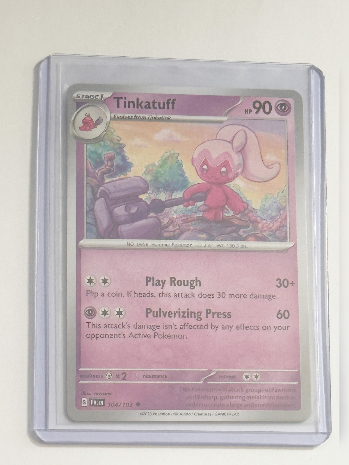 Tinkatuff Paldea Evolved!