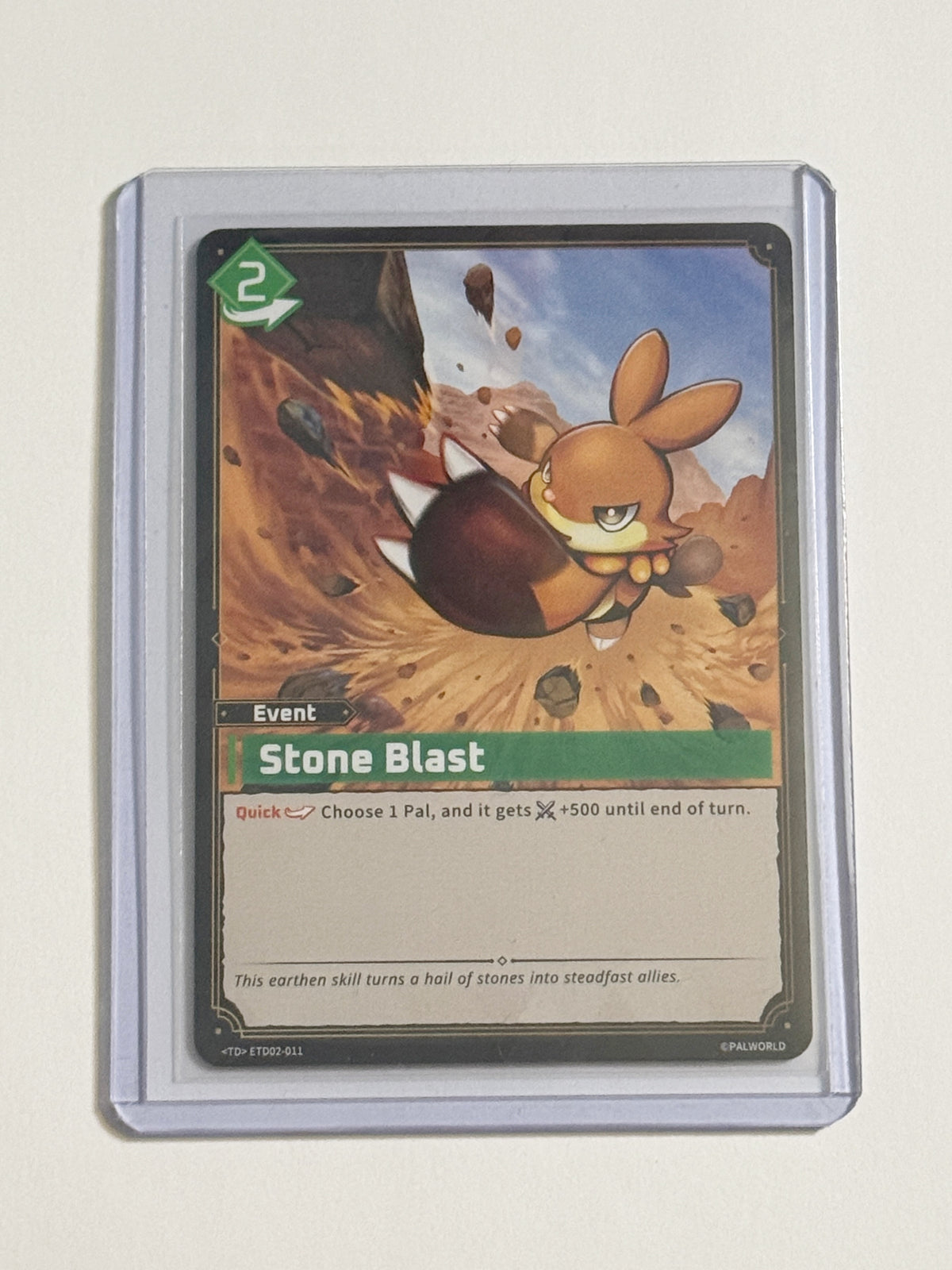 Stone Blast Dawn of Palpagos!