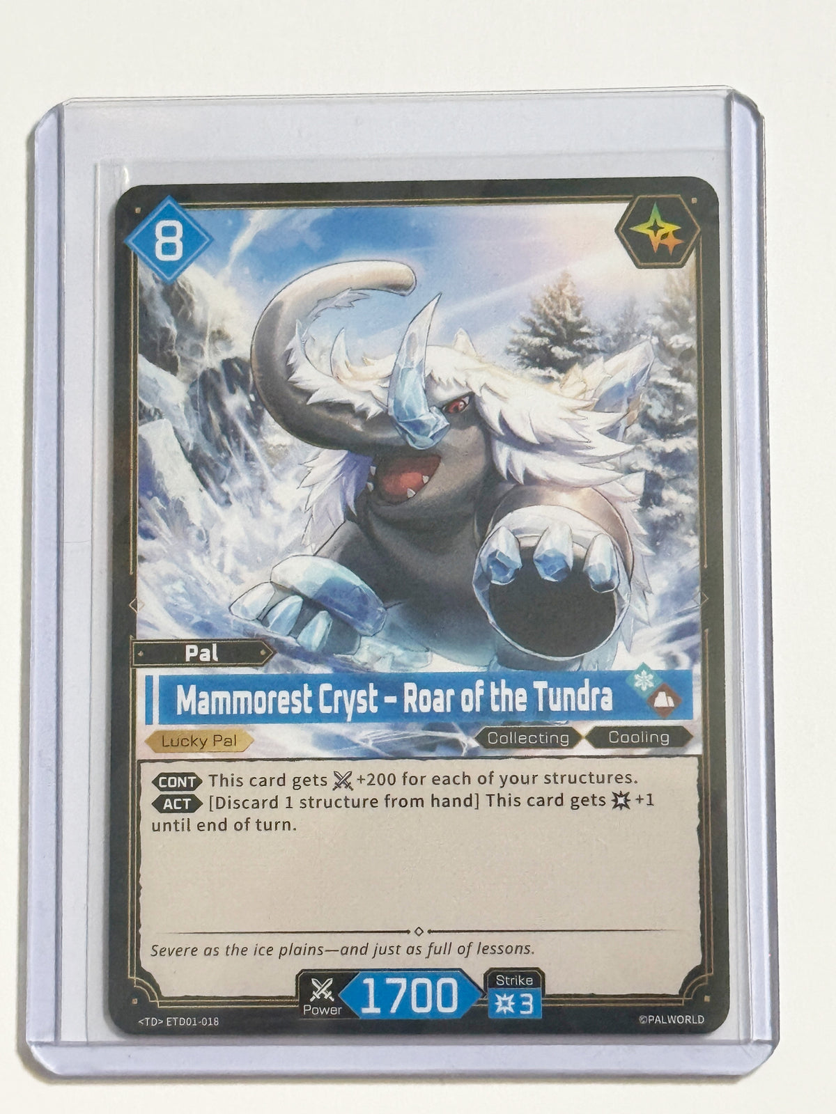 Mammorest Cryst Roar of the Tundra Dawn of Palpagos!